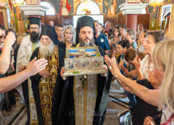 Η Τίμια Ζώνη της Θεοτόκου στην Ιερισσό Χαλκιδικής (φωτο)