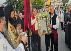 Η Νέα Καλλικράτεια τίμησε την Πολιούχο της, Οσία Παρασκευή την Επιβατηνή (φωτο)
