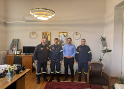 Η νέα ηγεσία της Πυροσβεστικής στο Δήμο Κασσάνδρας