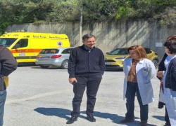 Υπηρεσίες του Αγίου Νικολάου επισκέφθηκε ο Απόστολος Πάνας (φωτο)