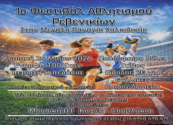 Μπάλα, στίβος και… σουβλάκι: Έρχεται το 1ο Φεστιβάλ Αθλητισμού Ρεβενικίων