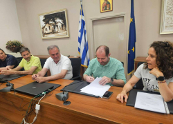Ενεργειακή αναβάθμιση του ΕΠΑΛ Ν. Μουδανιών (φωτο)