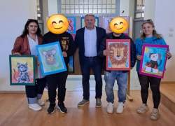 Με χρώματα και φαντασία τα παιδιά του ΕΕΕΚ Πολυγύρου μιλούν για την αγάπη στα ζώα