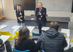 Σε σχολεία του Δήμου Ν. Προποντίδας ο Πρύτανης του ΑΠΘ (φωτο)