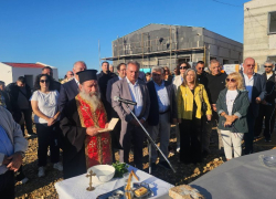 Σε κλίμα συγκίνησης ο αγιασμός θεμελίωσης του νέου συγκροτήματος Ειδικής Αγωγής στη Ν. Προποντίδα