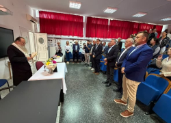 Αγιασμός στη ΣΑΕΚ Πολυγύρου που επαναλειτουργεί με δύο ειδικότητες