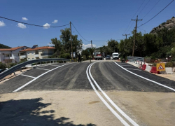 Παραδόθηκε στην κυκλοφορία η νέα γέφυρα στο Πόρτο Κουφό
