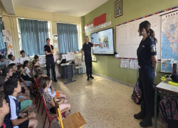 Οι μαθητές του Δημοτικού Λακκώματος εκπαιδεύονται στην οδική ασφάλεια