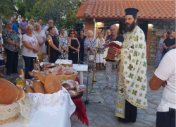 Με κατάνυξη ο Πανηγυρικός Εσπερινός στα Μικράλωνα Ν. Τρίγλιας