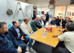 Τα θέματα κτηνοτρόφων και αγροτών στο επίκεντρο της συνάντησης με τον Μ. Σχοινά στη Γαλάτιστα