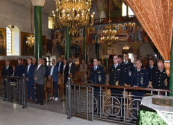 Η Αστυνομία Χαλκιδικής τίμησε τον Προστάτη της Άγιο Αρτέμιο στον Πολύγυρο