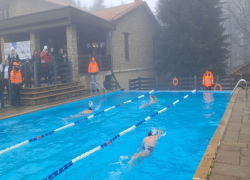 Το Σαββατοκύριακο στον Ταξιάρχη Χαλκιδικής το 2nd Cholomon Mount Ice Swimming Event