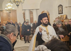 Η ακολουθία των Α' Χαιρετισμών στα Ν. Μουδανιά Χαλκιδικής (φωτο)