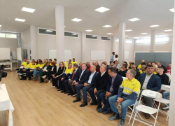 Ξεκίνησε η νέα ΕΠΑΣ Μαθητείας της ΔΥΠΑ στο Στρατώνι για χειριστές μηχανημάτων έργου