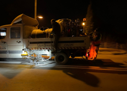 Νυχτερινές διαγραμμίσεις στη Μουδανιών την Τετάρτη
