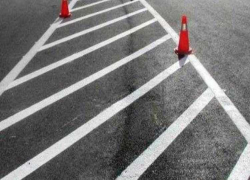 Διαγραμμίσεις από τον κόμβο Γαλάτιστας έως και τον κόμβο Αγ. Προδρόμου την επόμενη εβδομάδα