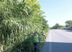 Εργασίες στο παράπλευρο οδικό δίκτυο της Μουδανιών