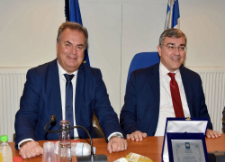 Συνάντηση Καρρά-Γραφάκου με επίκεντρο τα αποχετευτικά δίκτυα της Ν. Προποντίδας