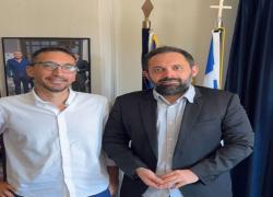 Νερό και αποχέτευση στην ατζέντα της συνάντησης Μαλλίνη - Μπλόσκα