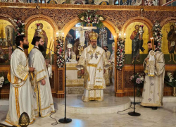 Με λαμπρότητα ο εορτασμός στην Παναγία Κορυφινή των Ν. Μουδανιών