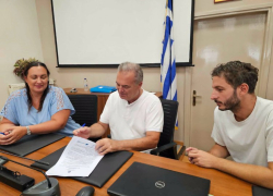 Έπεσαν οι υπογραφές για τη σύμβαση της ενεργειακής αναβάθμισης του Μουσικού Γυμνασίου Ν. Προποντίδας