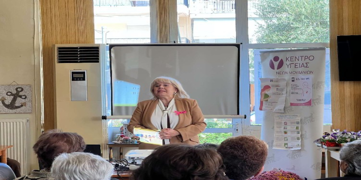 Ενημερωτική δράση για τον καρκίνο του μαστού στα Ν. Φλογητά