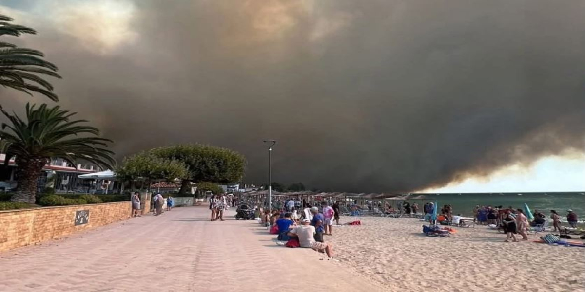 Σε λειτουργία πλατφόρμα για προσωρινή διαμονή των πληγέντων από τη φωτιά στη Σίβηρη