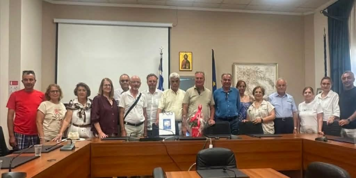 Αντιπροσωπεία του Συλλόγου Τριγλιανών Βιθυνίας στον Δήμο Ν. Προποντίδας