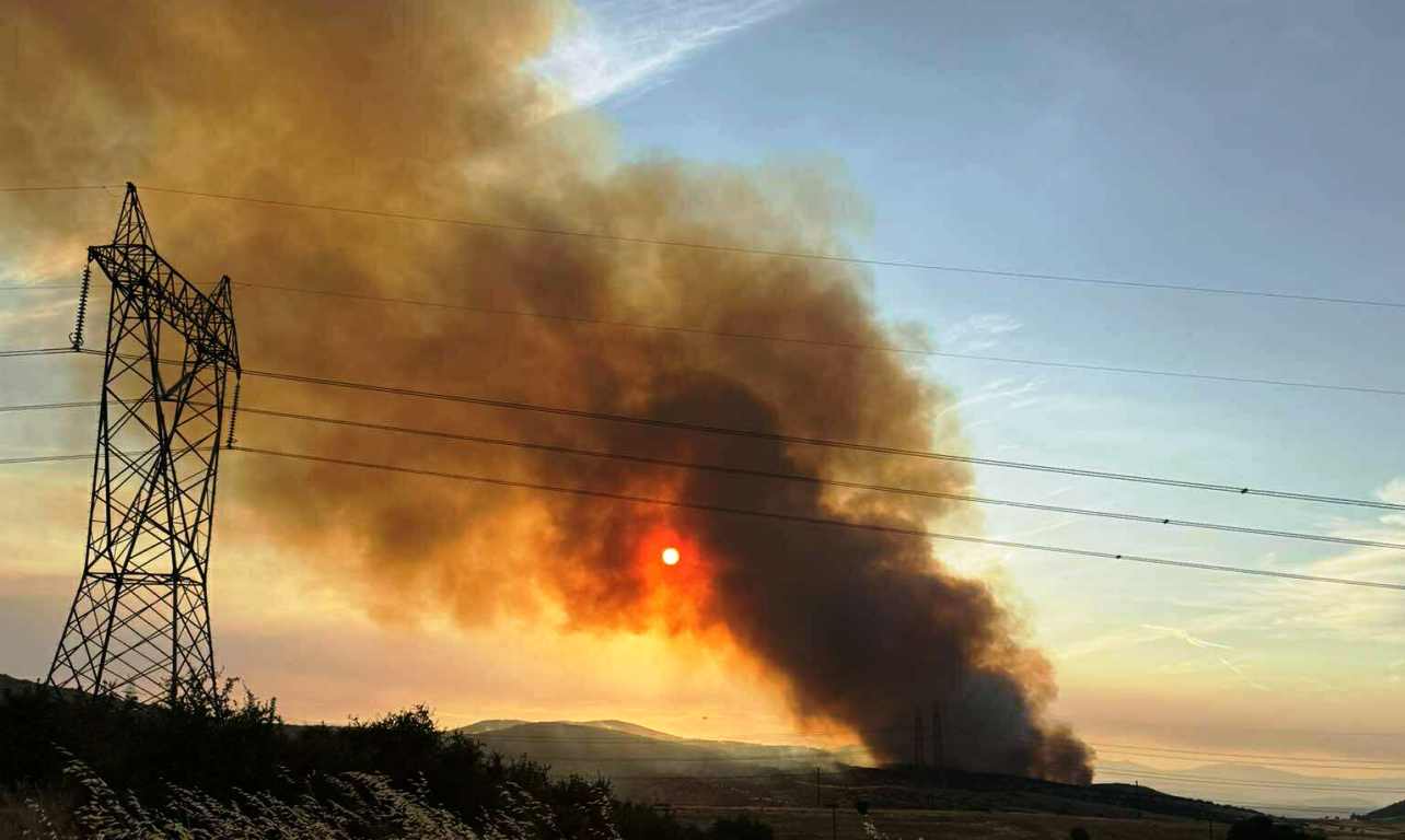Φωτιά στο Μεσαίο Θεσσαλονίκης