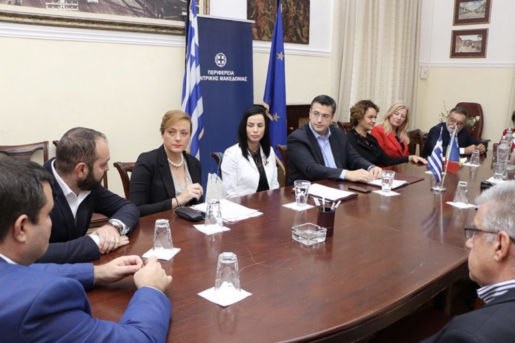 Σύμφωνο συνεργασίας Κεντρικής Μακεδονίας Νομαρχιών της Ρουμανίας