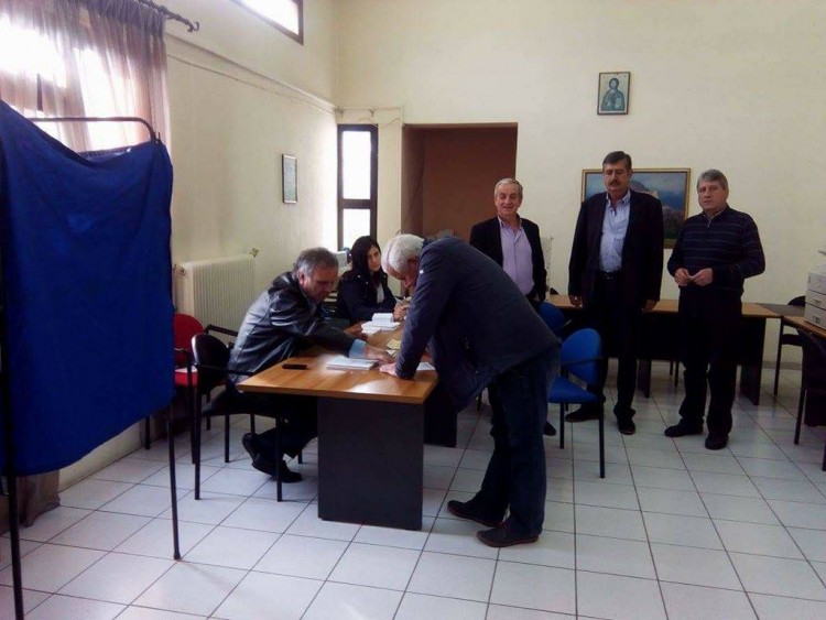 Ομαλά η ψηφοφορία στη Χαλκιδική για την εκλογή επικεφαλής στην Κεντροαριστερά