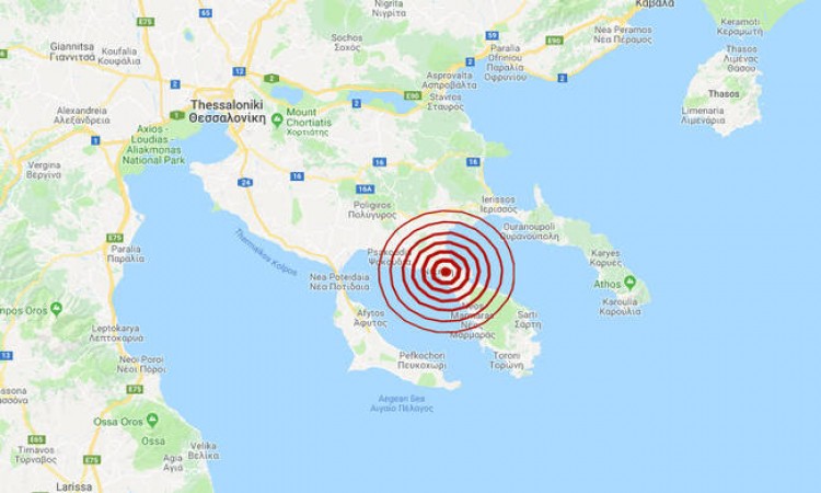 Σεισμός 3,5 Ρίχτερ στη Σιθωνία