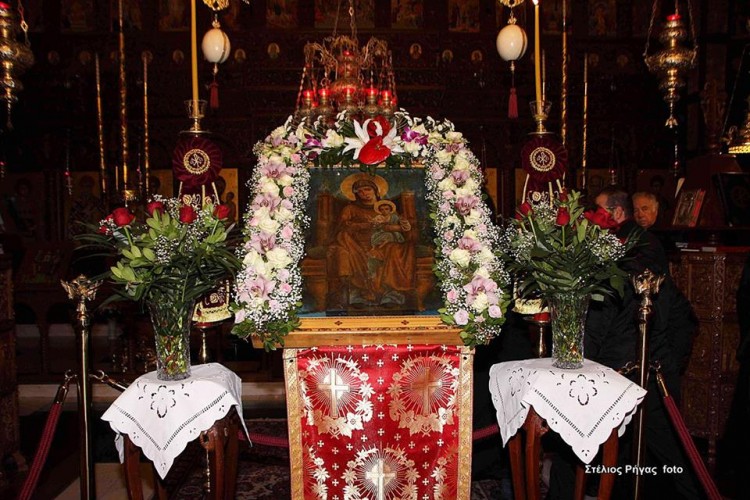 Η εορτή της Παναγίας του Ακαθίστου στην Αρναία Χαλκιδικής (ΦΩΤΟ)