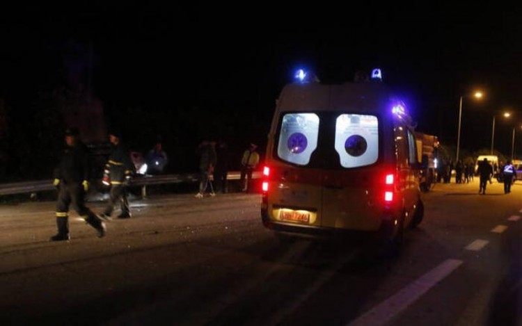 Τροχαίο ατύχημα στην Ουρανούπολη Χαλκιδικής
